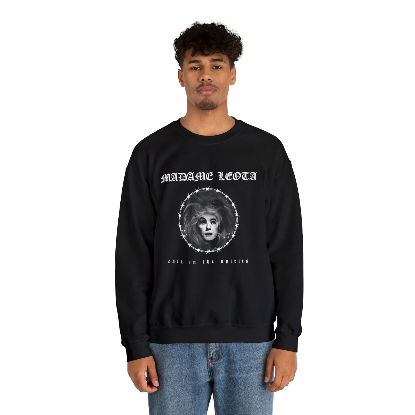 Call in the Spirits Leota Death Metal Crewneck Sweatshirt