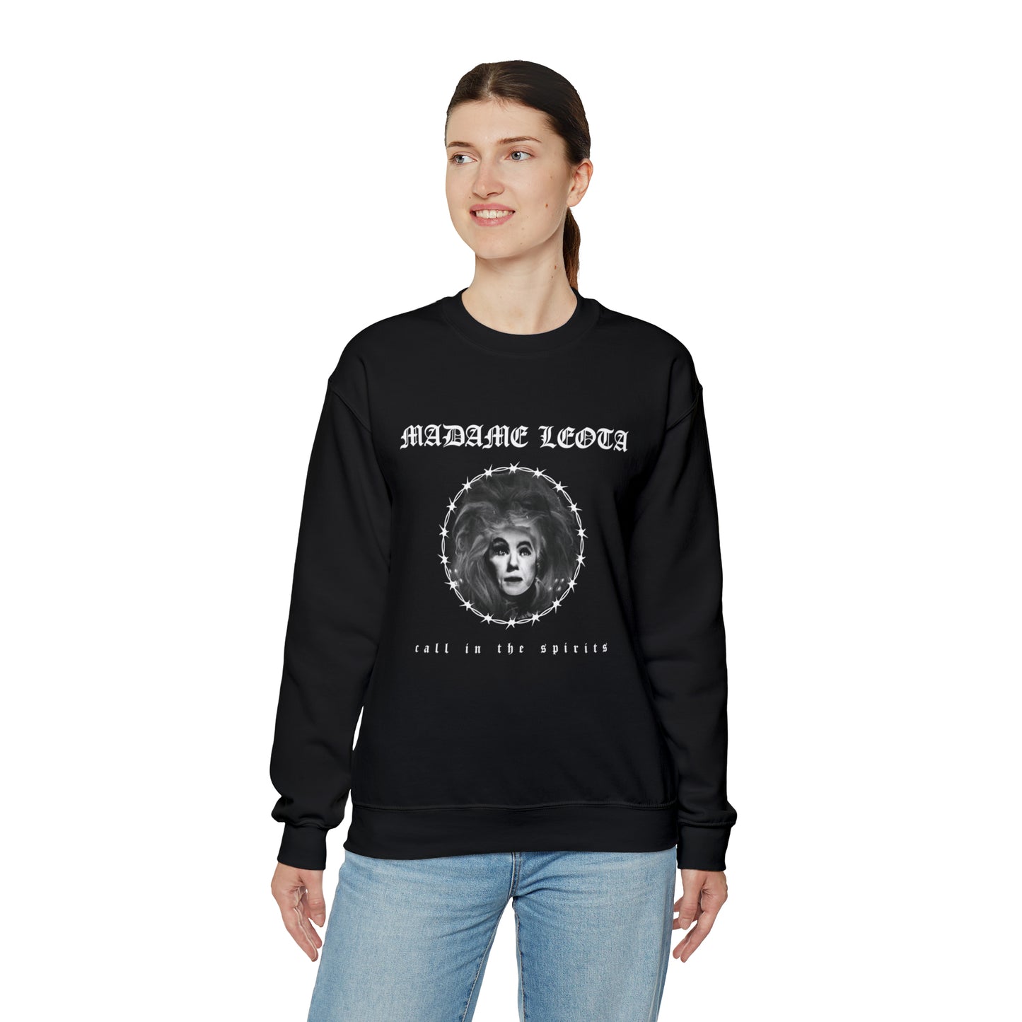 Call in the Spirits Leota Death Metal Crewneck Sweatshirt