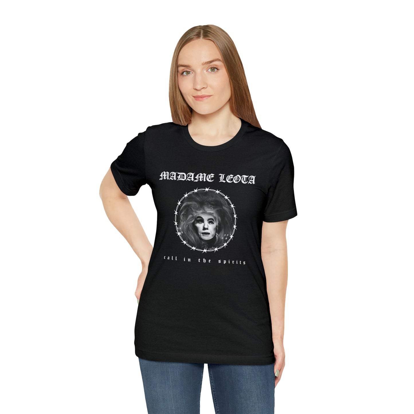 Call in the Sprits Leota Death Metal Tee