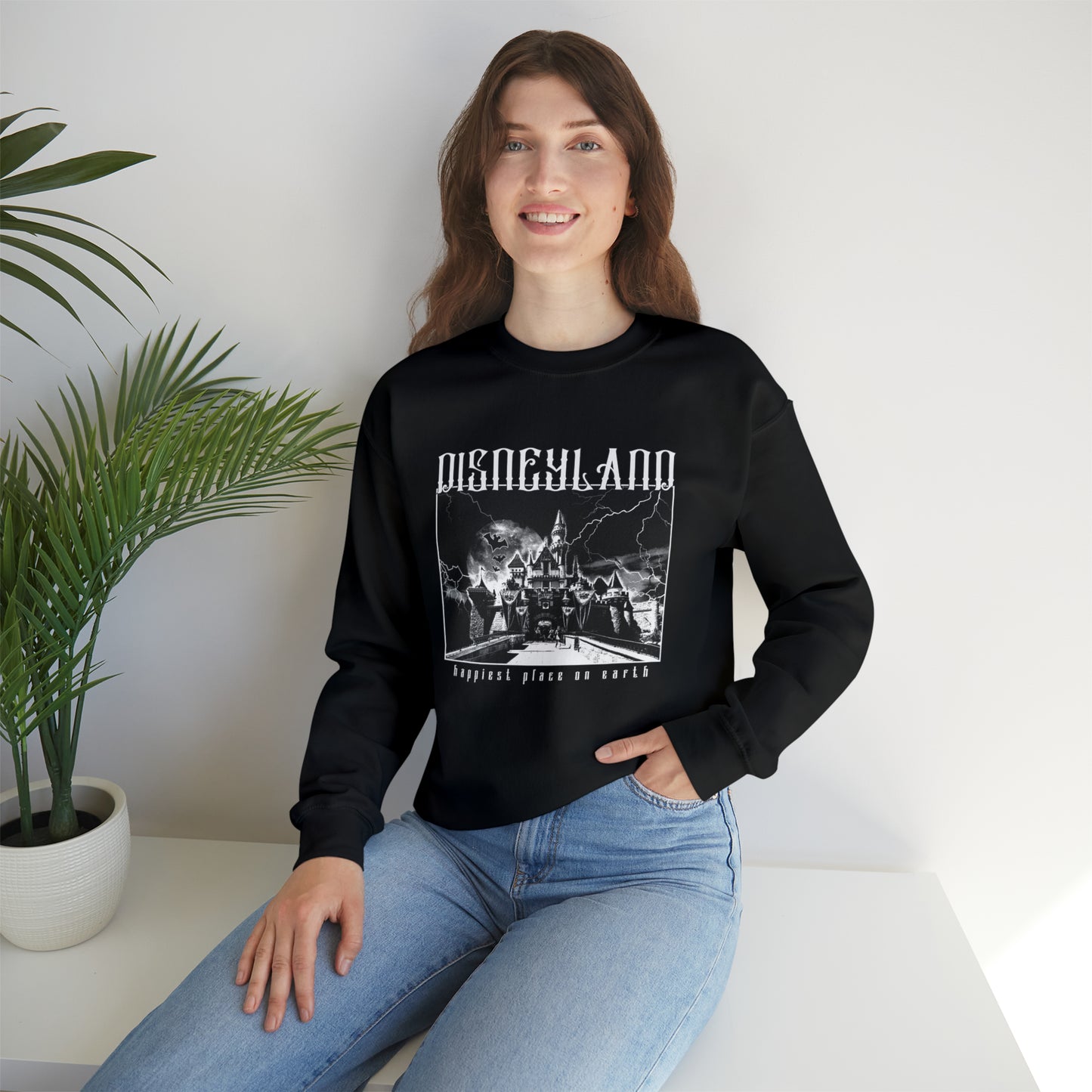 Creepy Castle Crewneck Sweatshirt