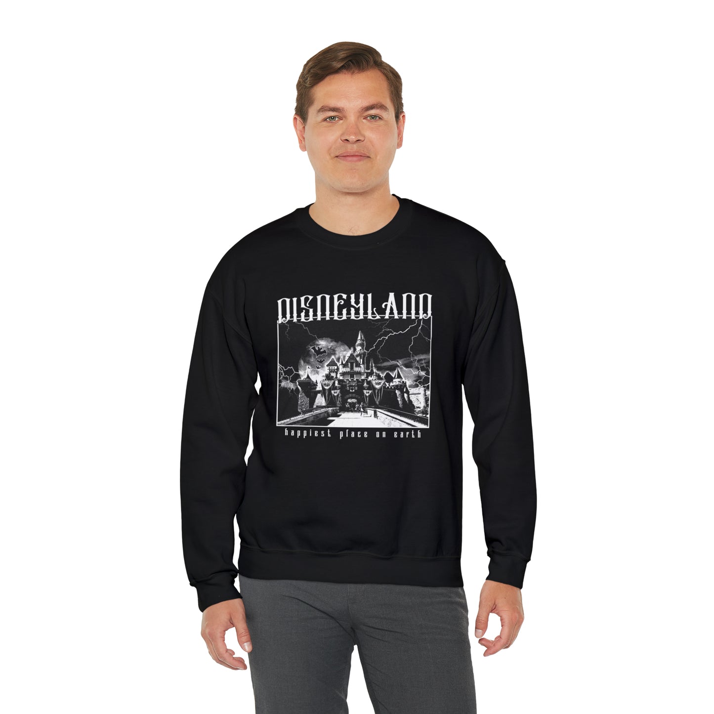 Creepy Castle Crewneck Sweatshirt