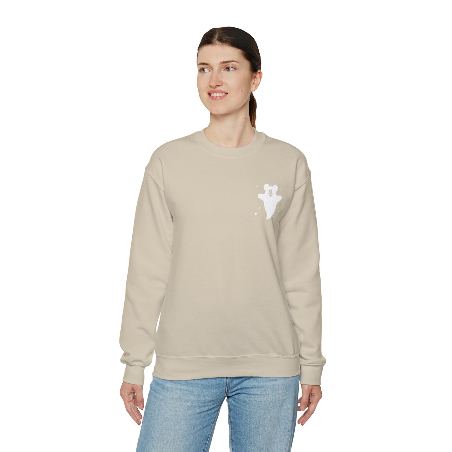 Minimalist Maus Ghost Crewneck