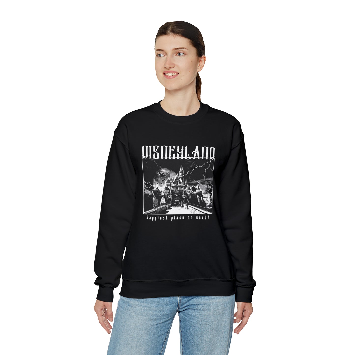 Creepy Castle Crewneck Sweatshirt