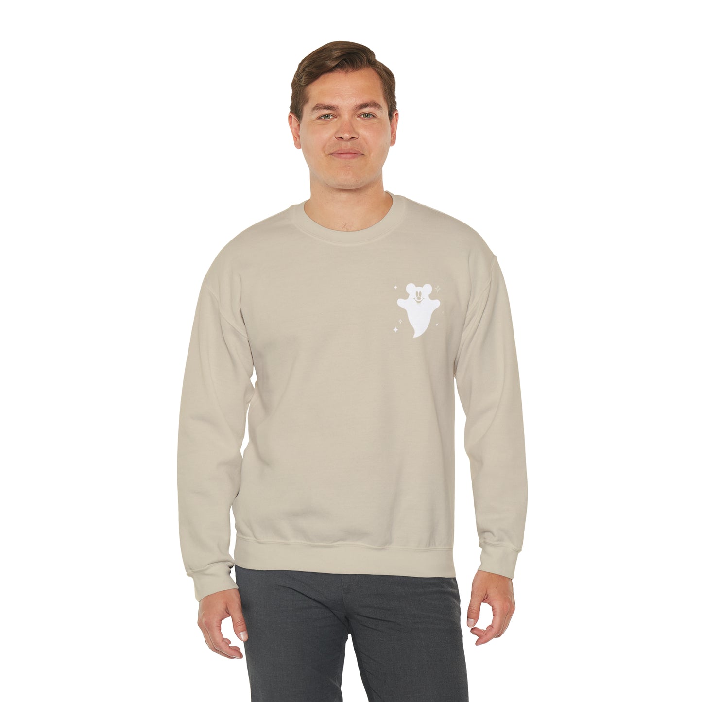 Minimalist Maus Ghost Crewneck