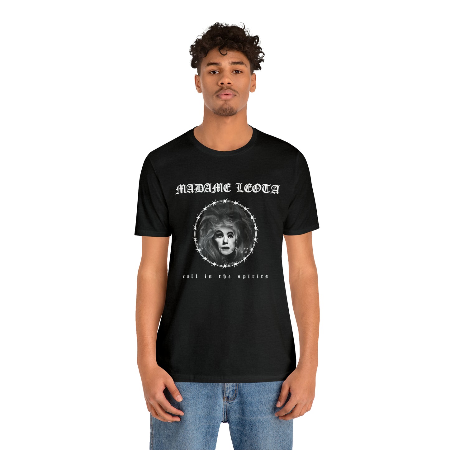 Call in the Sprits Leota Death Metal Tee