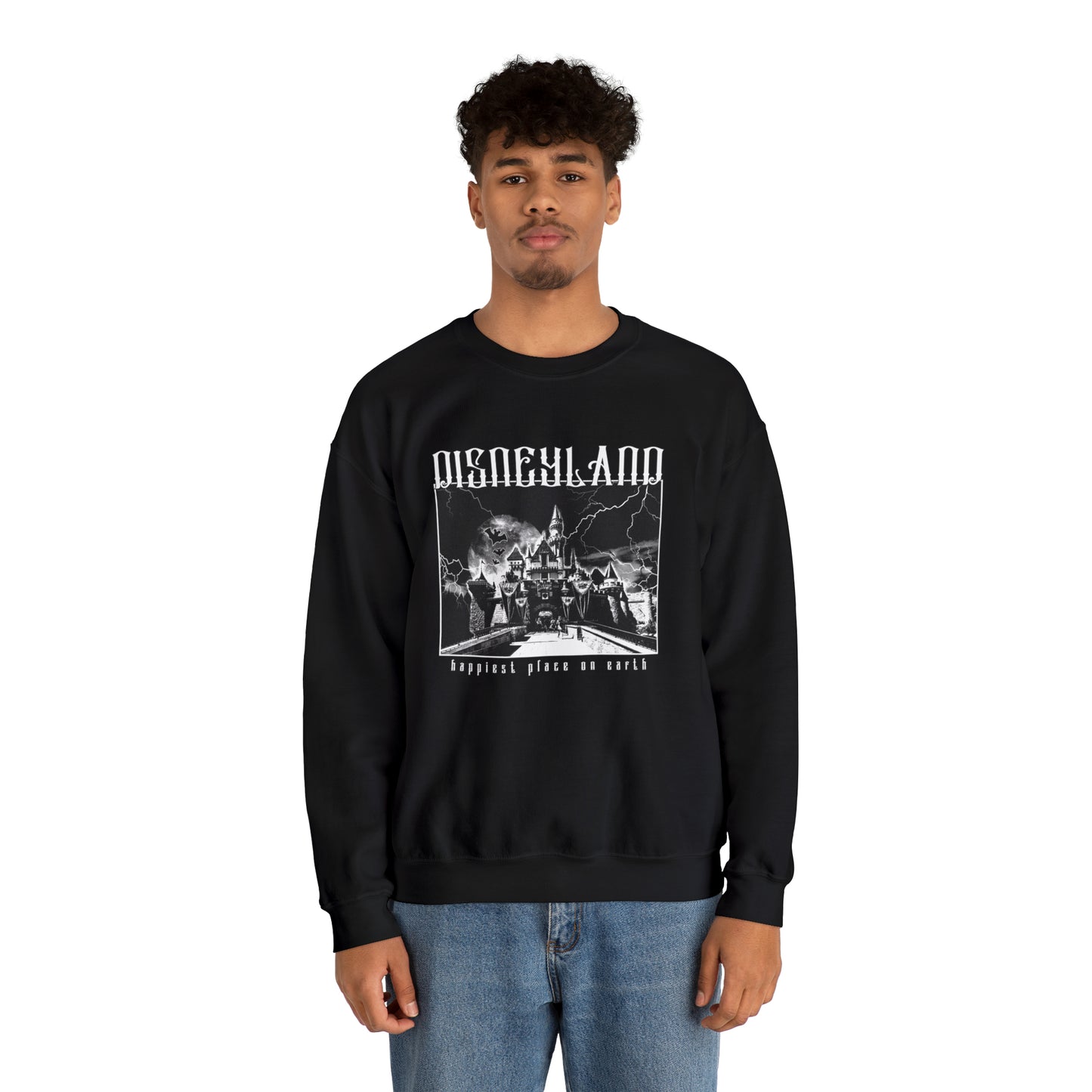 Creepy Castle Crewneck Sweatshirt