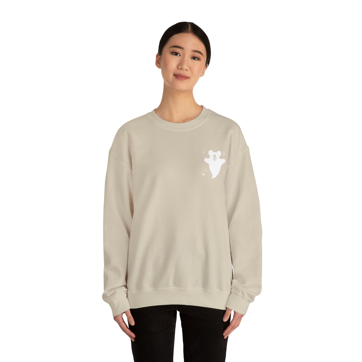 Minimalist Maus Ghost Crewneck