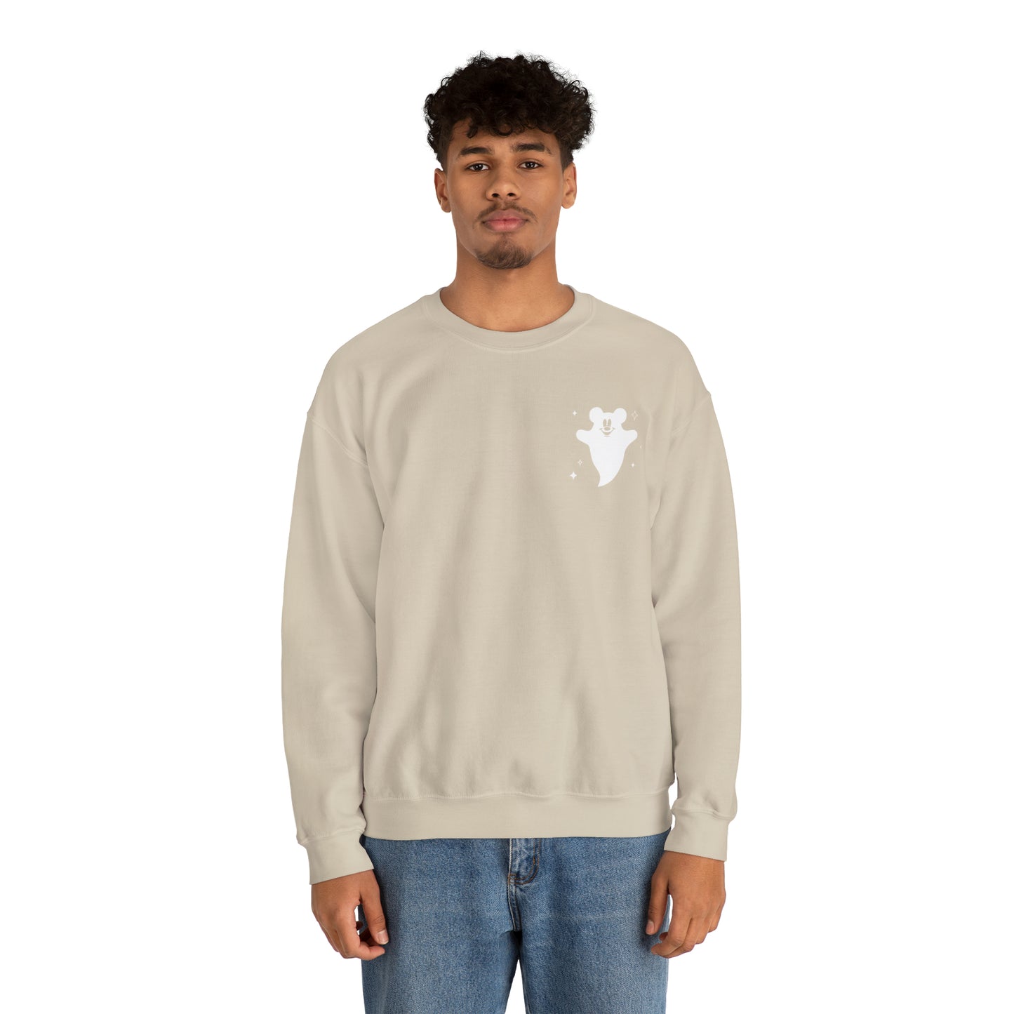 Minimalist Maus Ghost Crewneck